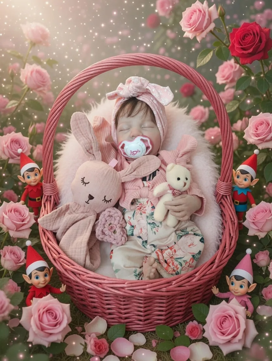 Ukázka úpravy fotografií reborn panenky 70